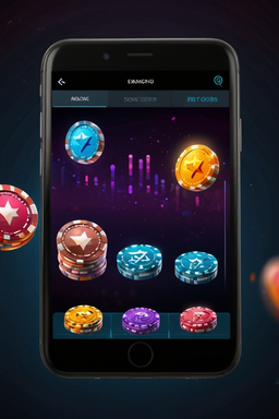 Smartphone avec l’app Mad Casino